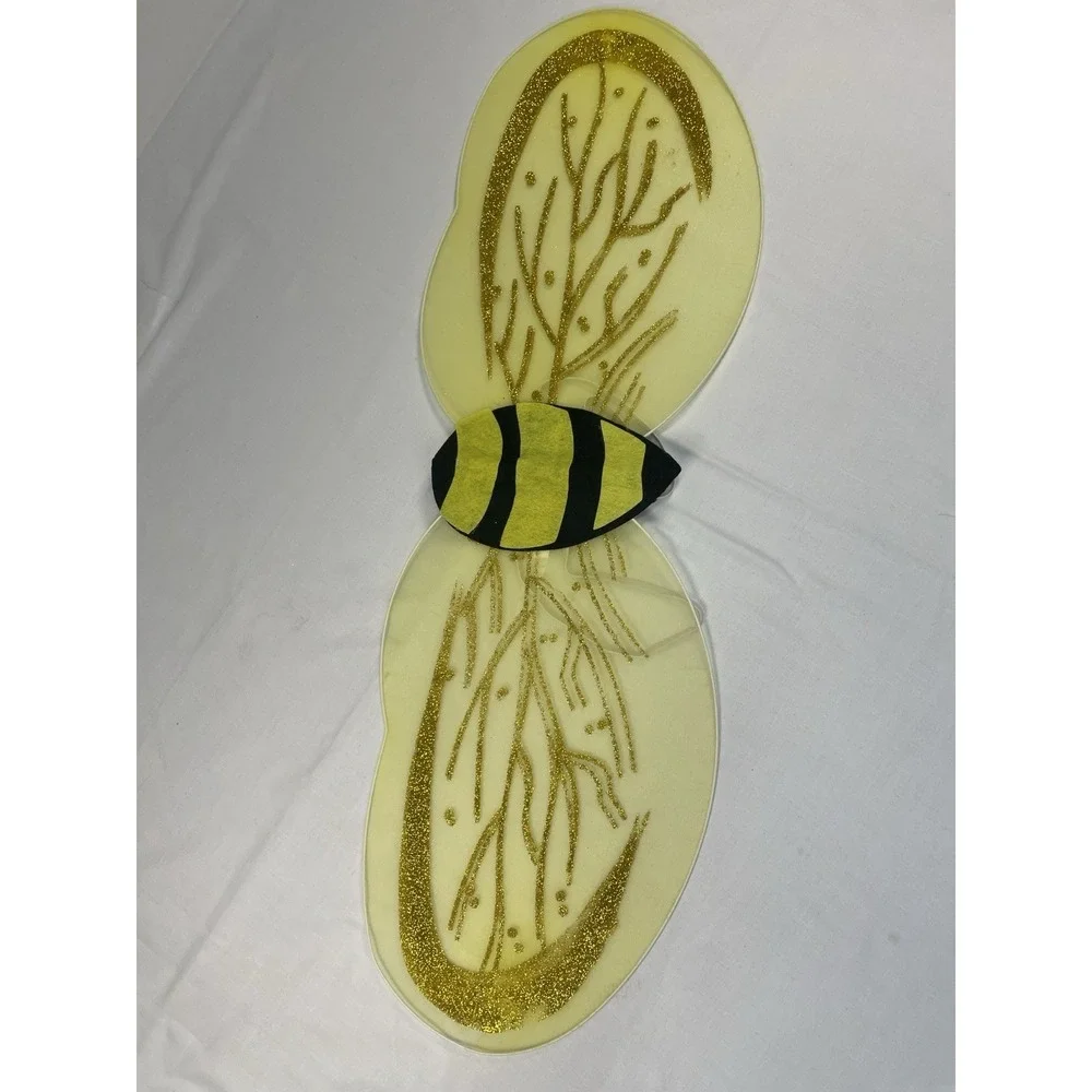 Bee Wings Child Costume Accessory Glitter Sparkly